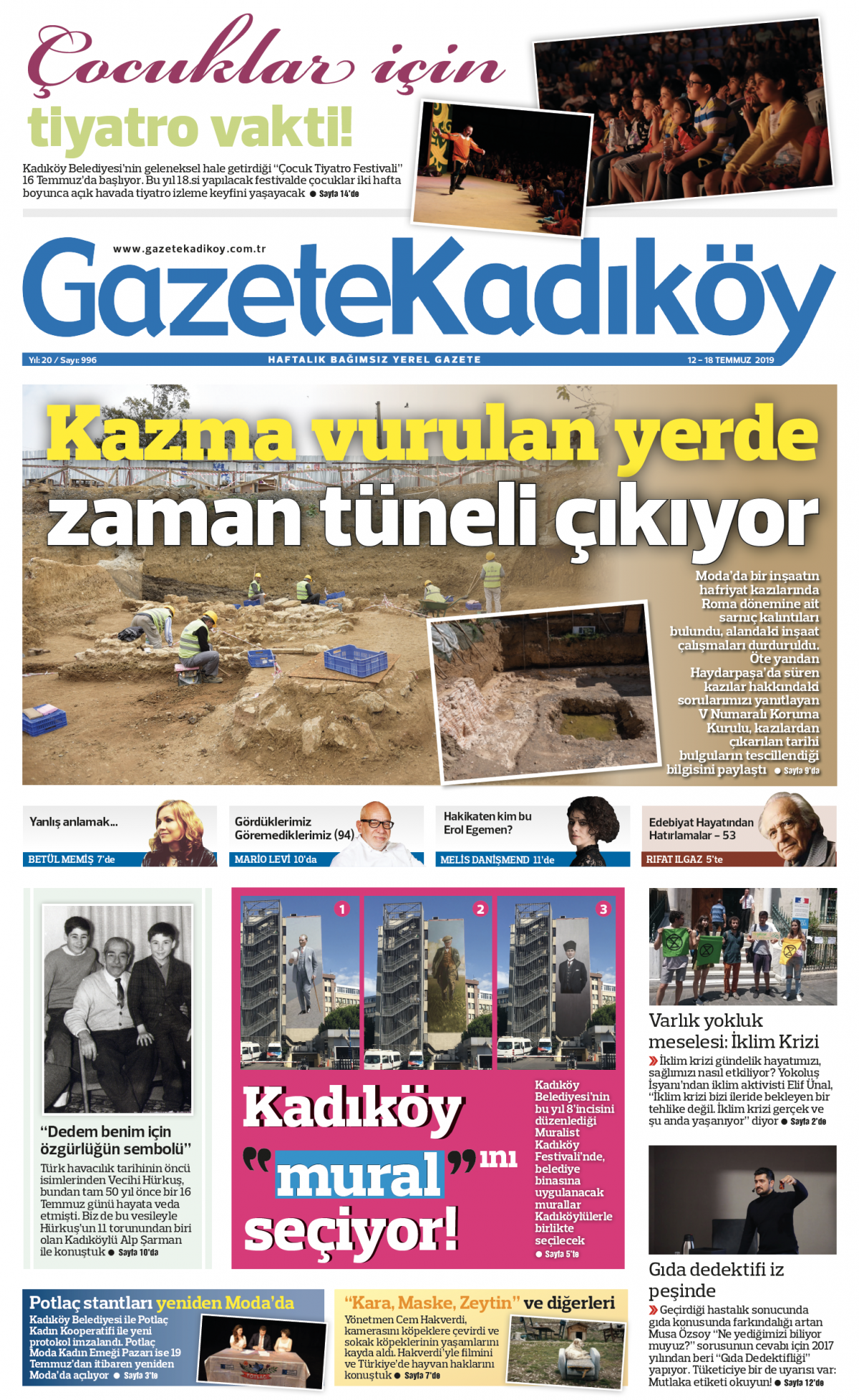 Gazete Kadıköy - 996. Sayı
